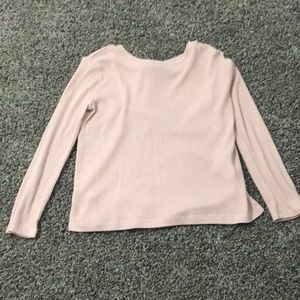 Pink long sleeve old navy shirt